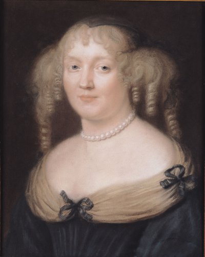 Portrait de Marie de Rabutin-Chantal (1626-96) Marquise de Sévigné, vers 1670 - Robert Nanteuil